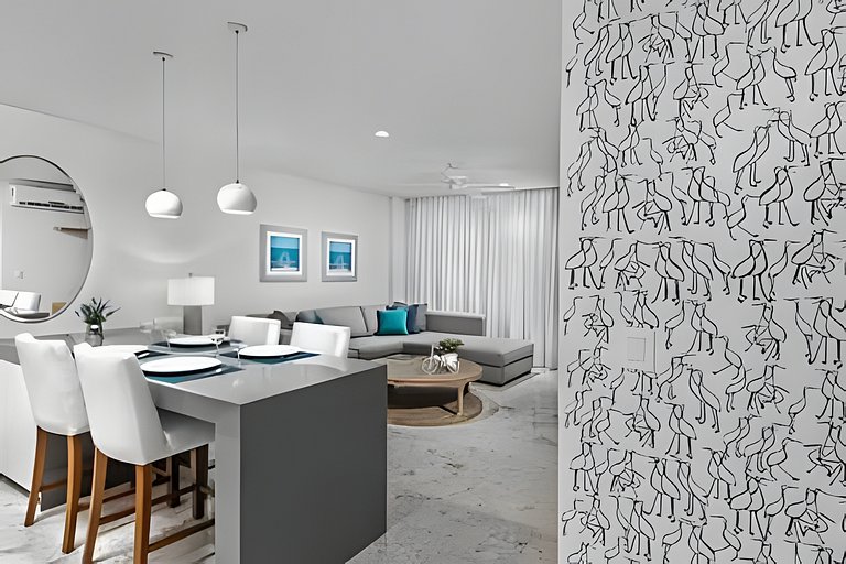 Luxury Anah Playa Spacious & Very Safe Apt