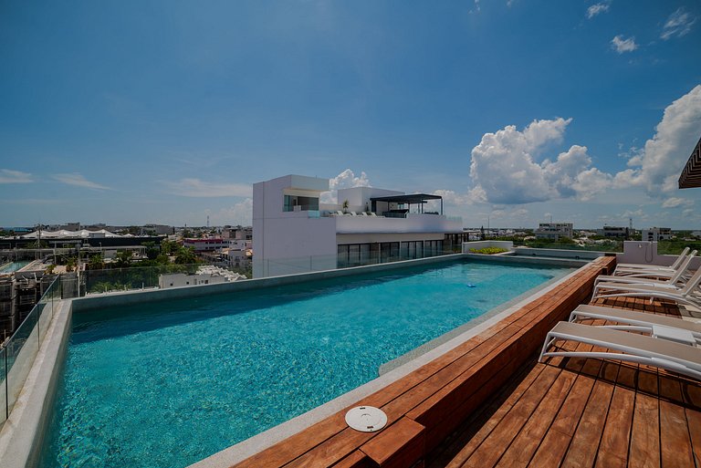 Sophisticated and Elegant Studio Steps from the Sea