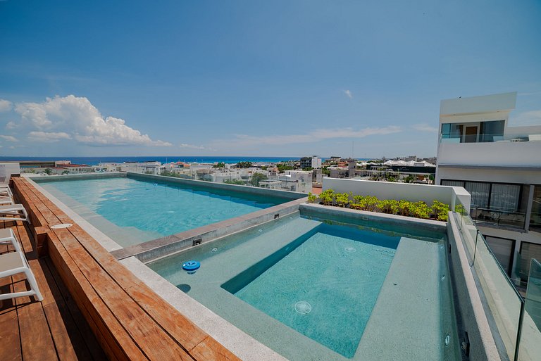 Sophisticated and Elegant Studio Steps from the Sea