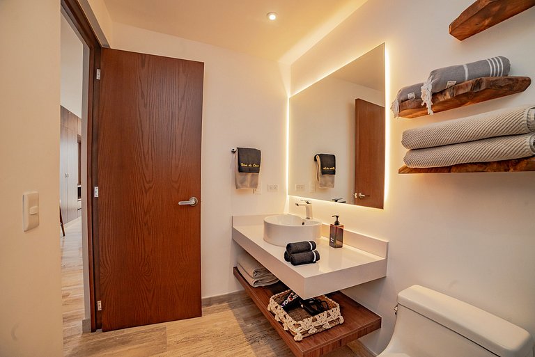 Sophisticated and Elegant Studio Steps from the Sea