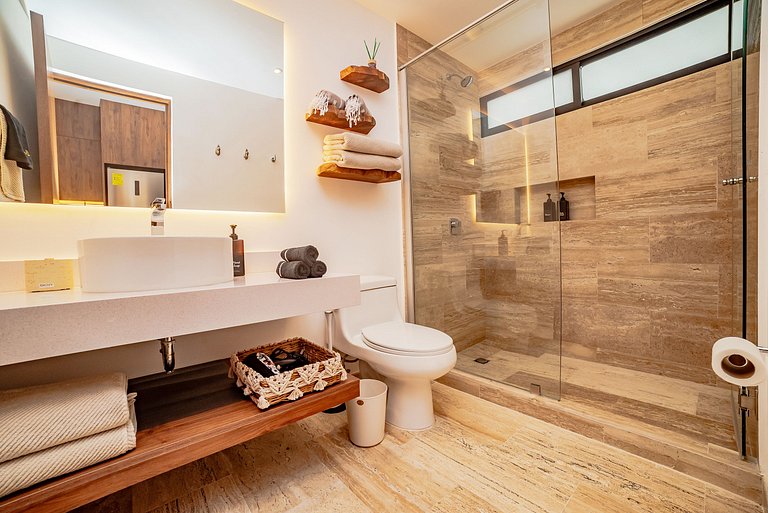 Sophisticated and Elegant Studio Steps from the Sea